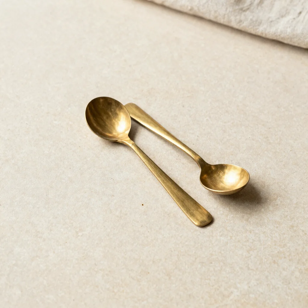 Brass Puja Spoons